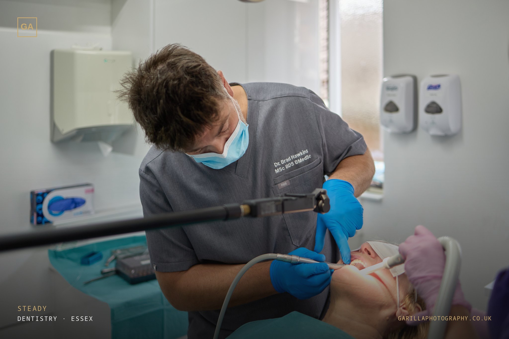Dental surgery in progress — Steady